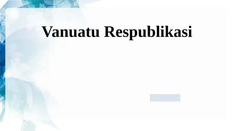 Vanuatu Respublikasi 1