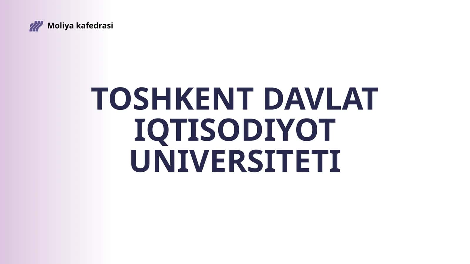 Biznesning tashkiliy shakllari va ularning takomillashtirish yo’llari 1