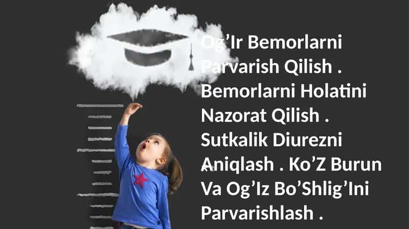 Og'ir Bemorlarni Parvarish Qilish. Bemorlarni Holatini Nazorat Qilish 1