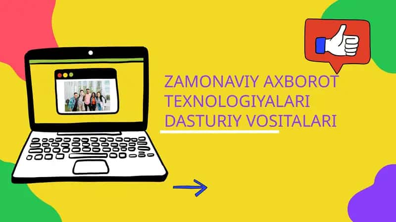 ZAMONAVIY AXBOROT TEXNOLOGIYALARI DASTURIY VOSITALARI 1