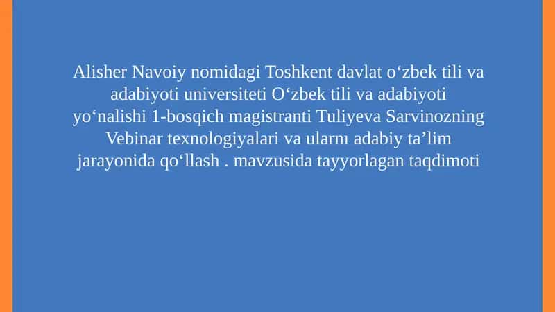 Zamonaviy Texnologiyalar va Ta'lim Jarayonidagi Roli 1