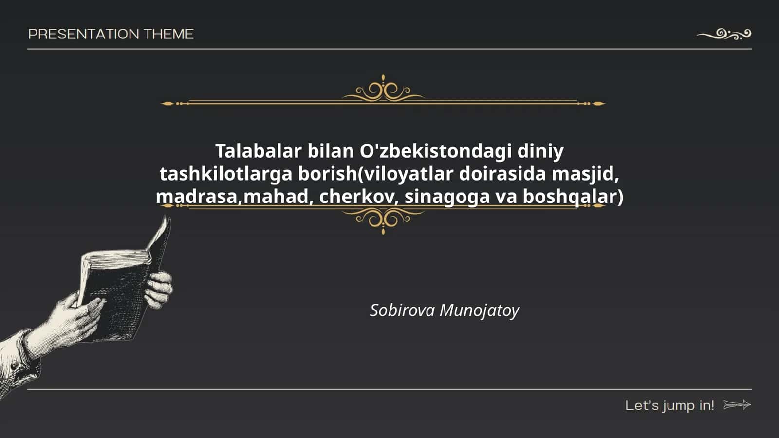 Talabalar bilan masjidlarga tashriflar 1