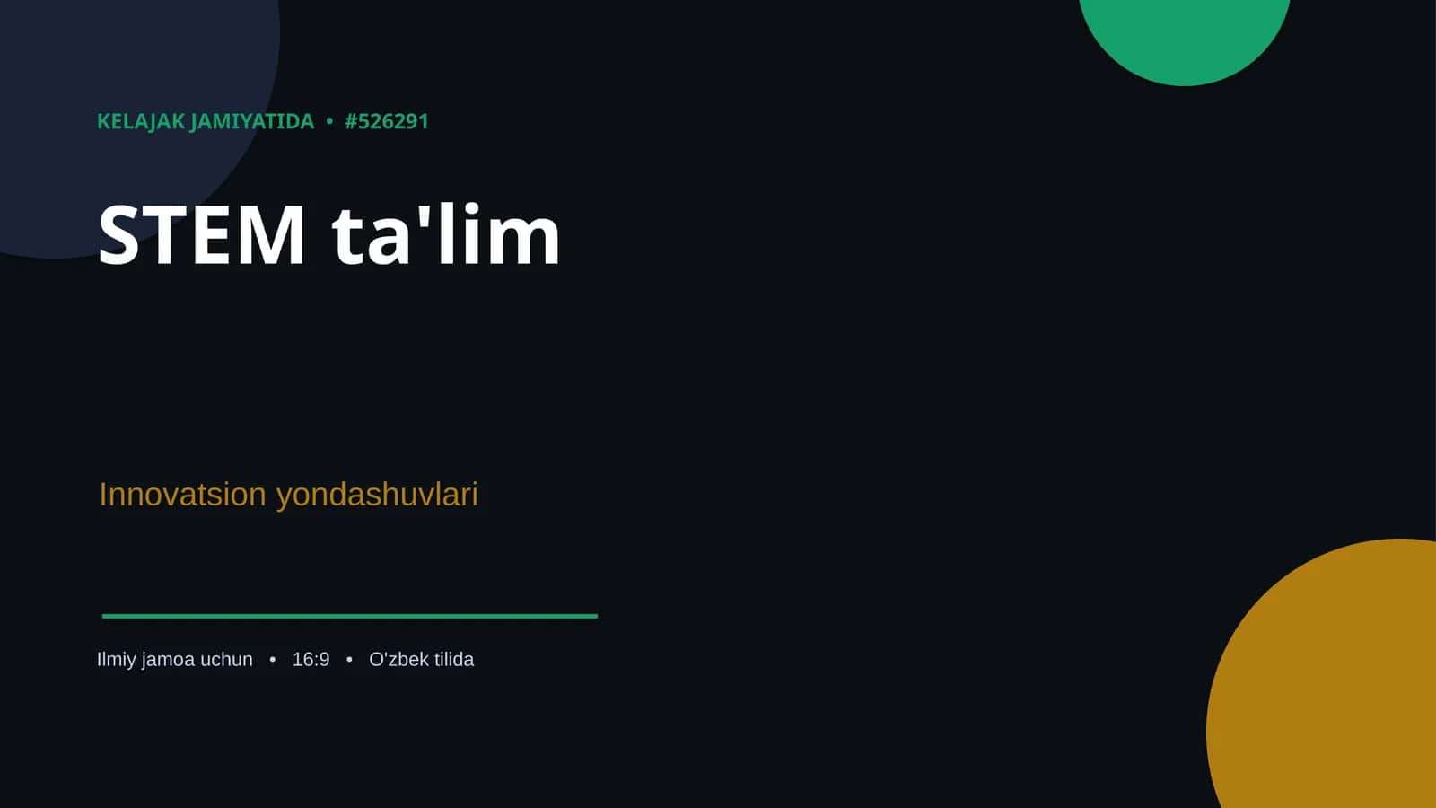 STEM ta'lim 1