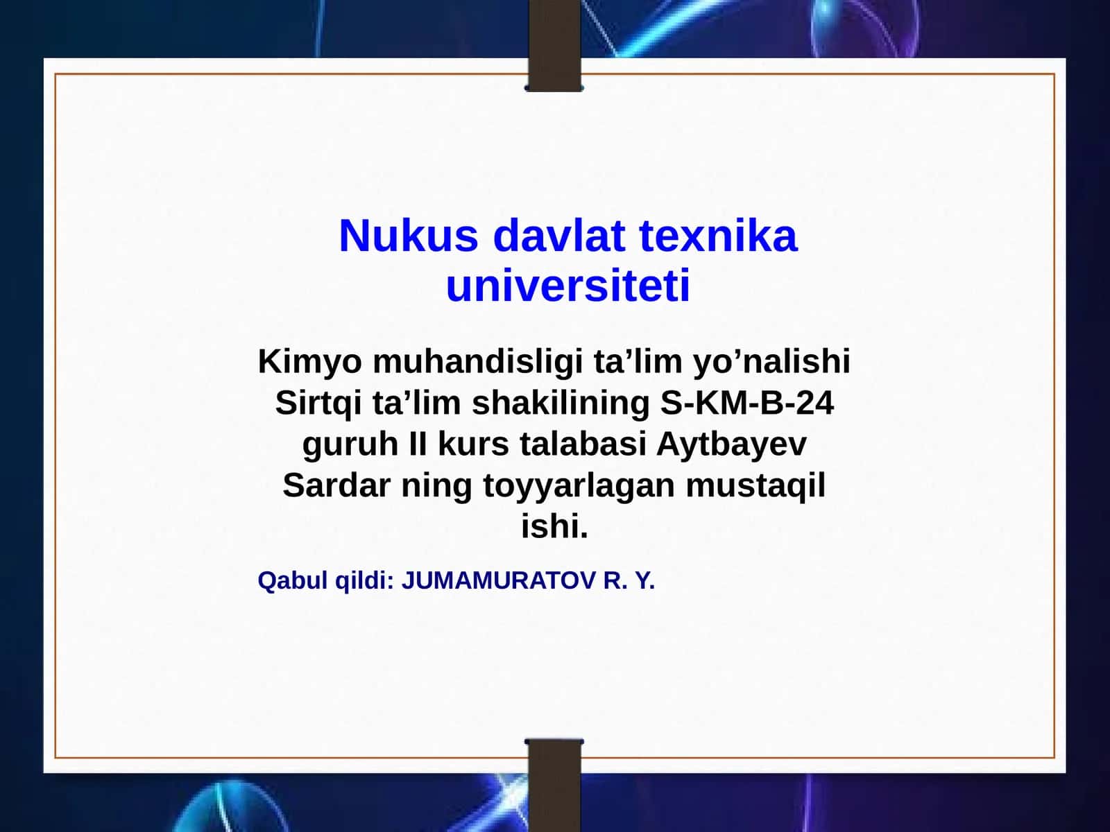 Elektrolitik dissotsilanish nazariyasining asosiy qoidalari 1
