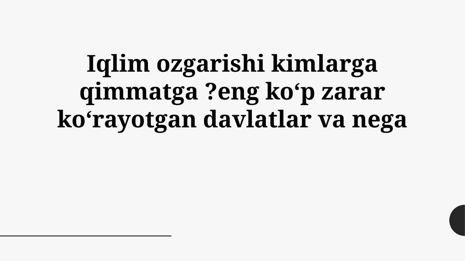 Iqtisodiy ta'sirlar, insonparvarlik inqirozlari va moslashish strategiyalari 1