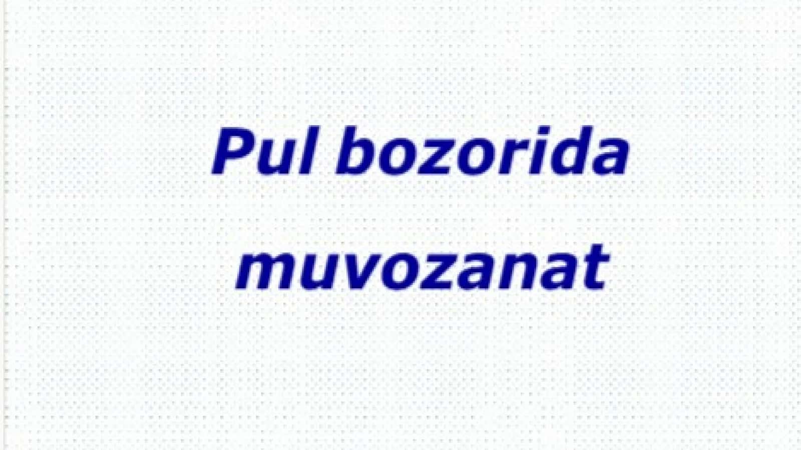 Pul mablag`larini o`tqizishning o`zgargan xususiyatlari va mustahkamlar 1