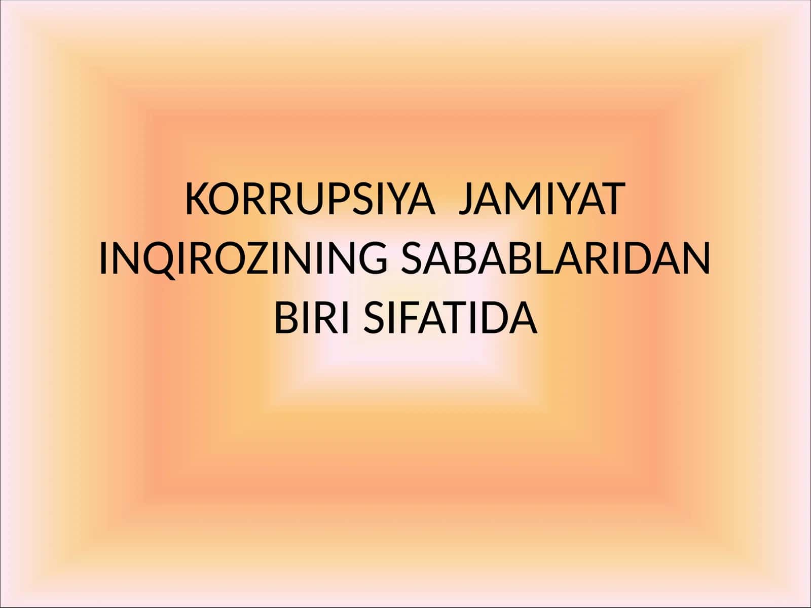 Korrupsiya 1