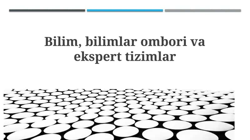Ekspert Tizimlari 1