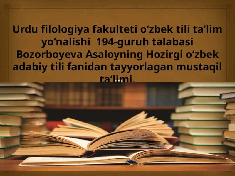 Sintaktik qolipning nutqiy kengayishi 1
