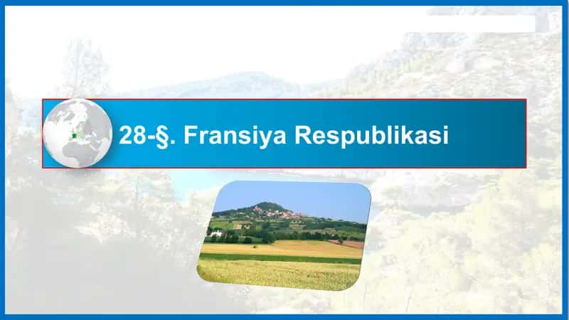 Fransiya Respublikasi 1