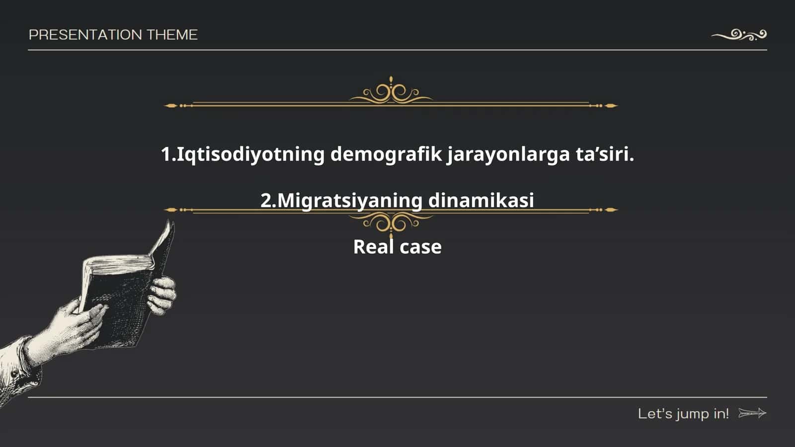 Iqtisodiyotning demografik jarayonlarga ta’siri 1