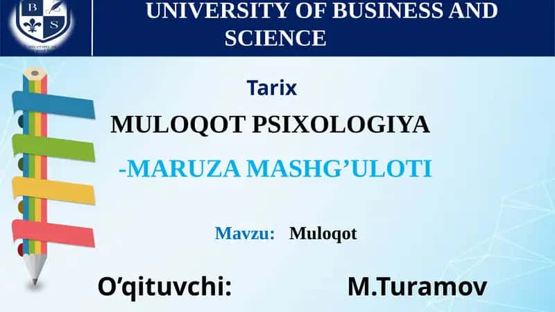 MULOQOT PSIXOLOGIYA 1