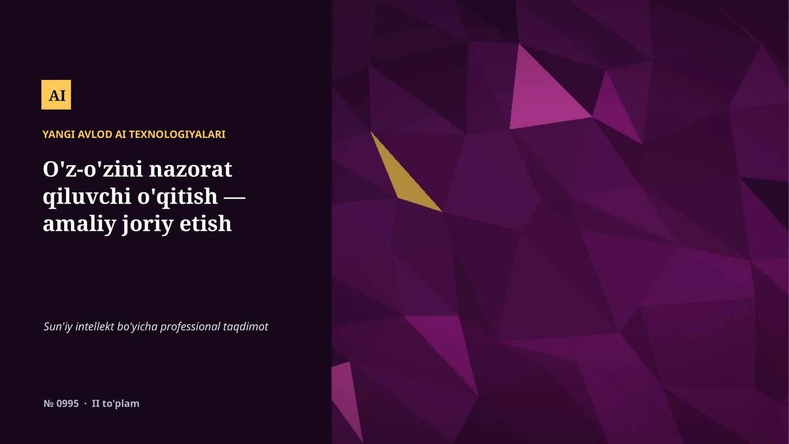 YANGI AVLOD AI TEXNOLOGIYALARI 1