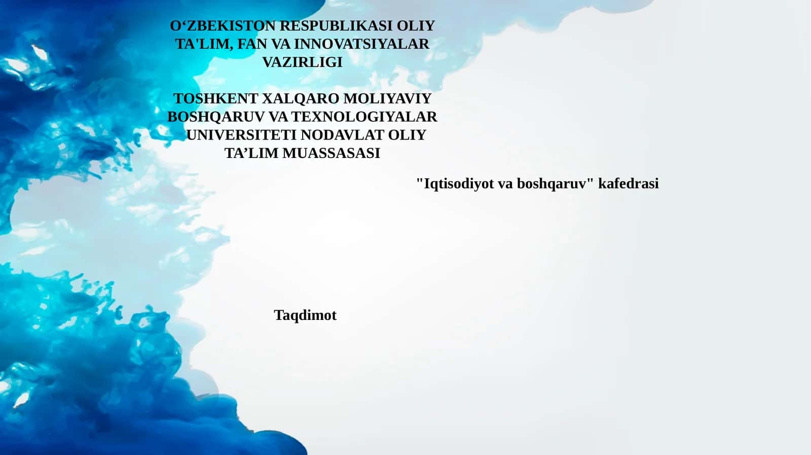 Investitsiyalarning iqtisodiy mazmuni va mohiyati 1