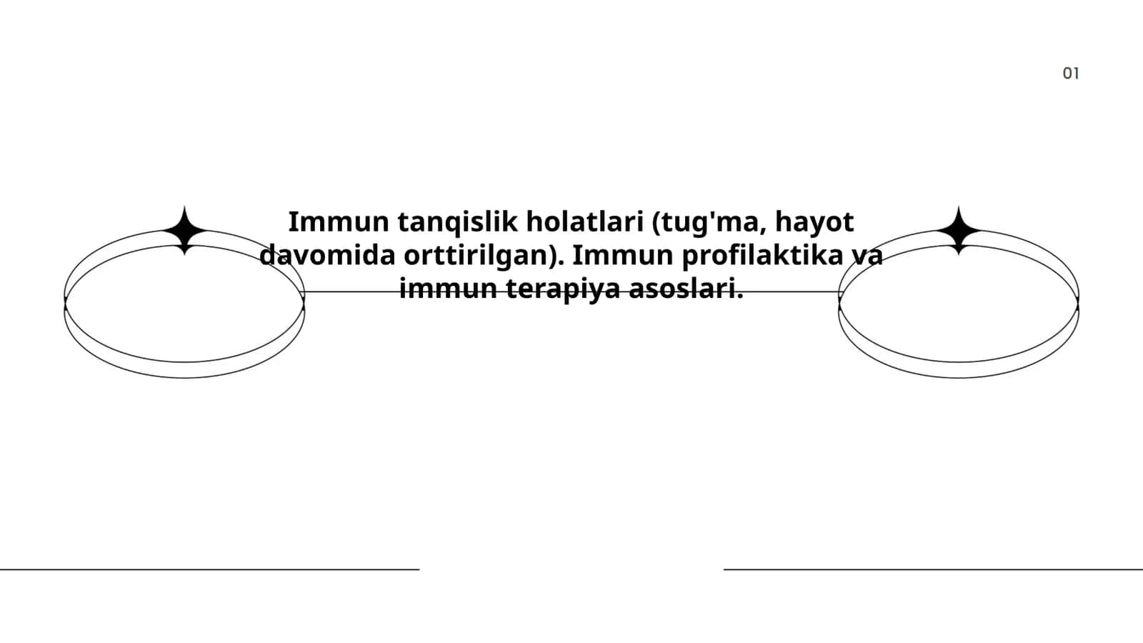Immun tanqislik holatlari (tug'ma, hayot davomida orttirilgan) 1