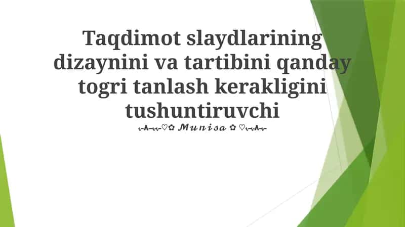 Vizual Ierarxiya va Dizayn Printsiplari 1