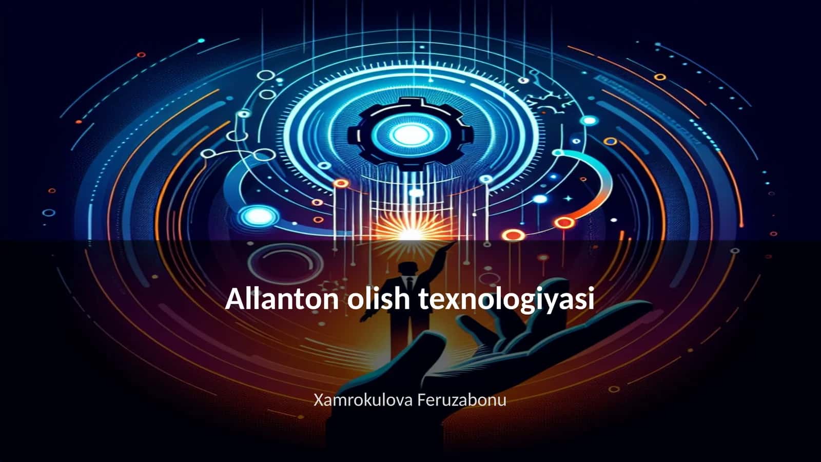 Allanton olish texnologiyasi 1