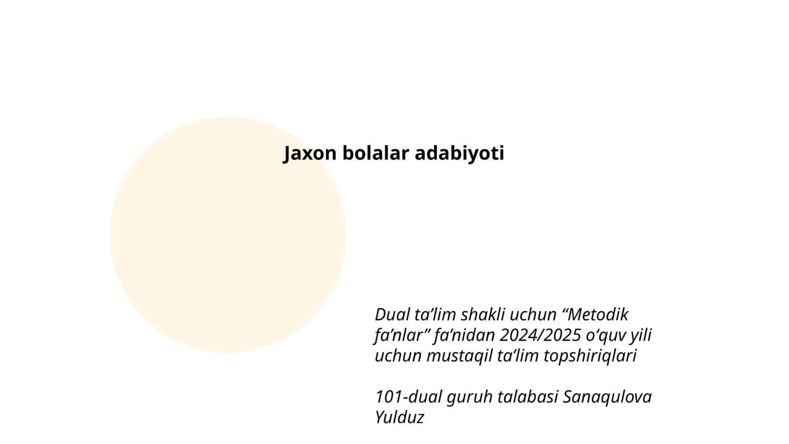 Jaxon bolalar adabiyoti 1