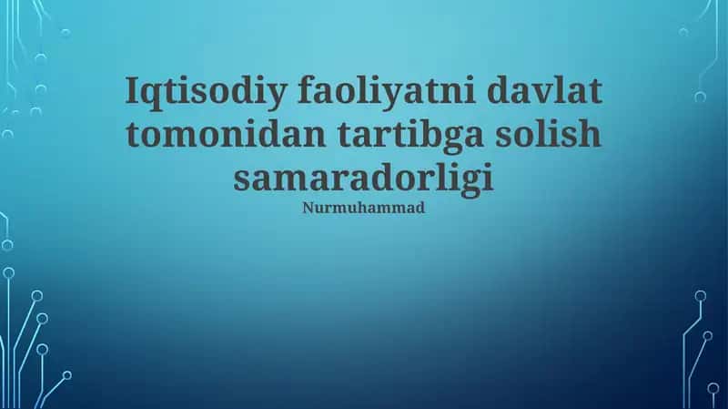 Holat tahlillari: Muvaffaqiyatli va Muvaffaqiyatsiz Qoidalar 1