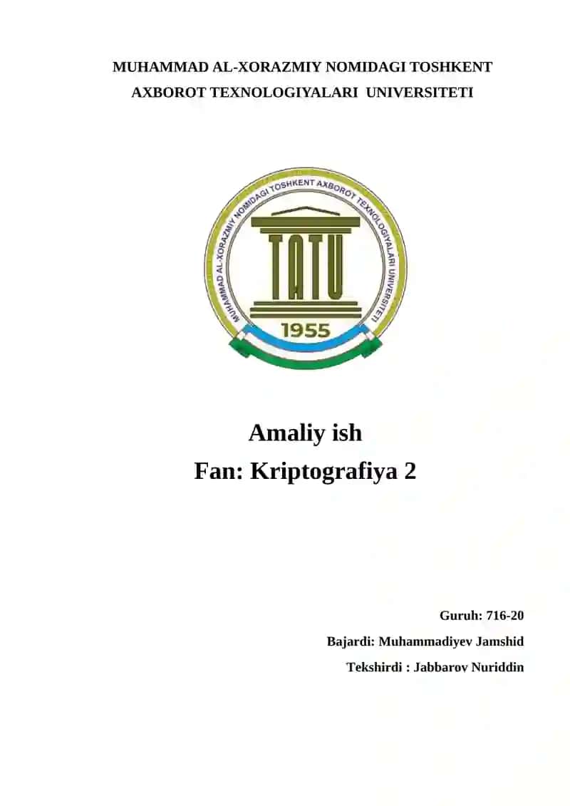 Kriptografiya 2