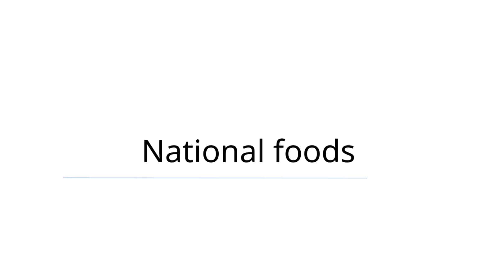 National foods 1