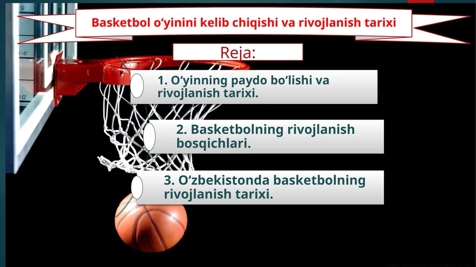 Basketbolo‘yini kelib chiqishi va rojlanishi tarixi 1