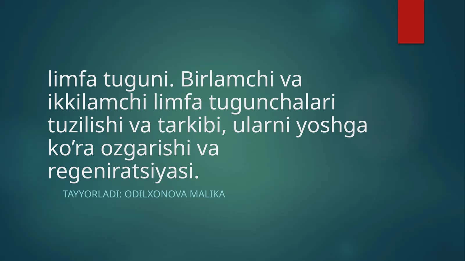 Limfatugunlar va ularning tuzilish va qo'llanishi 1