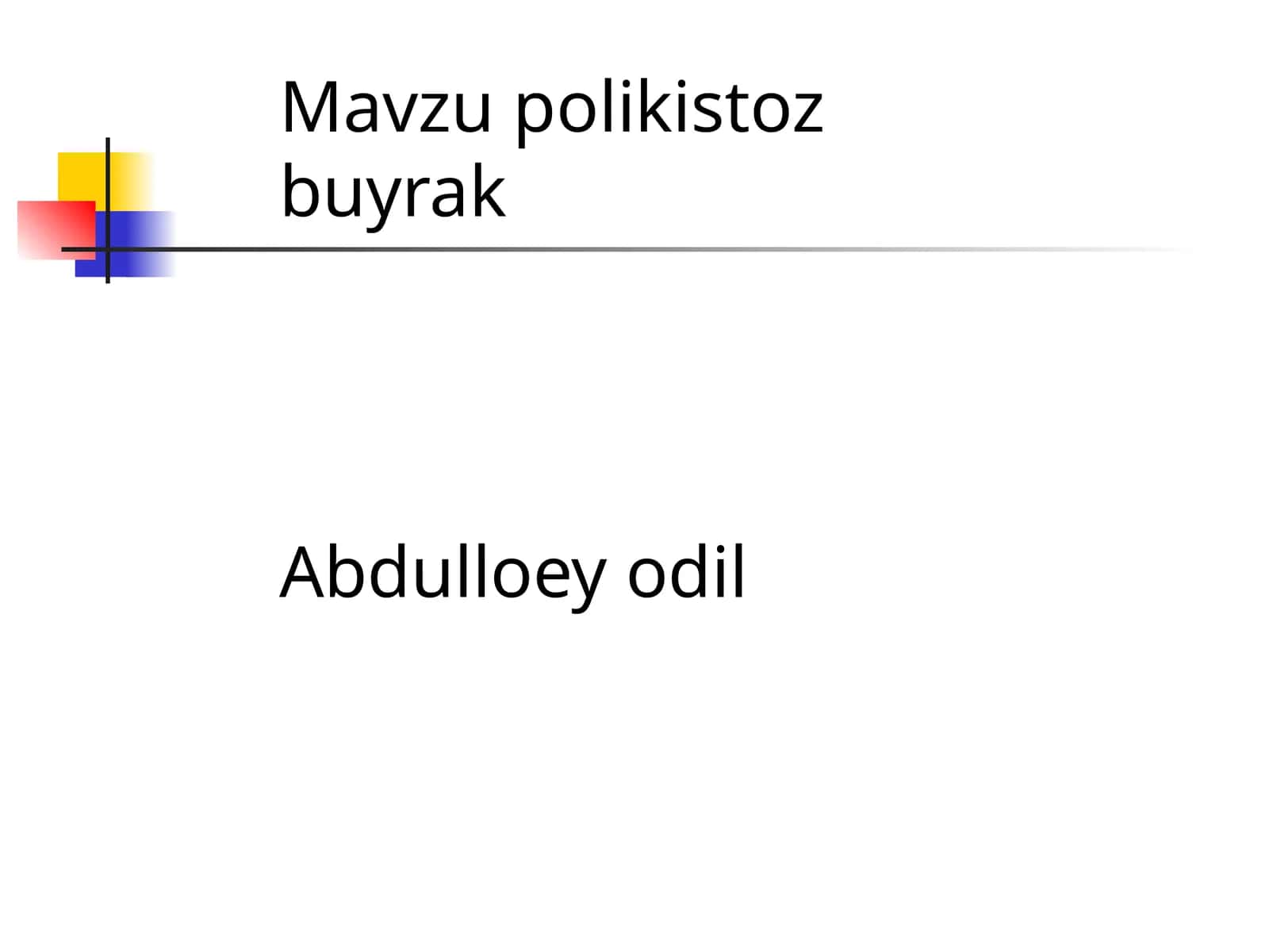 Buyrak polikistozi 1