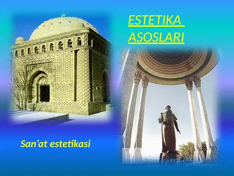 ESTETIKA ASOSLARI 1