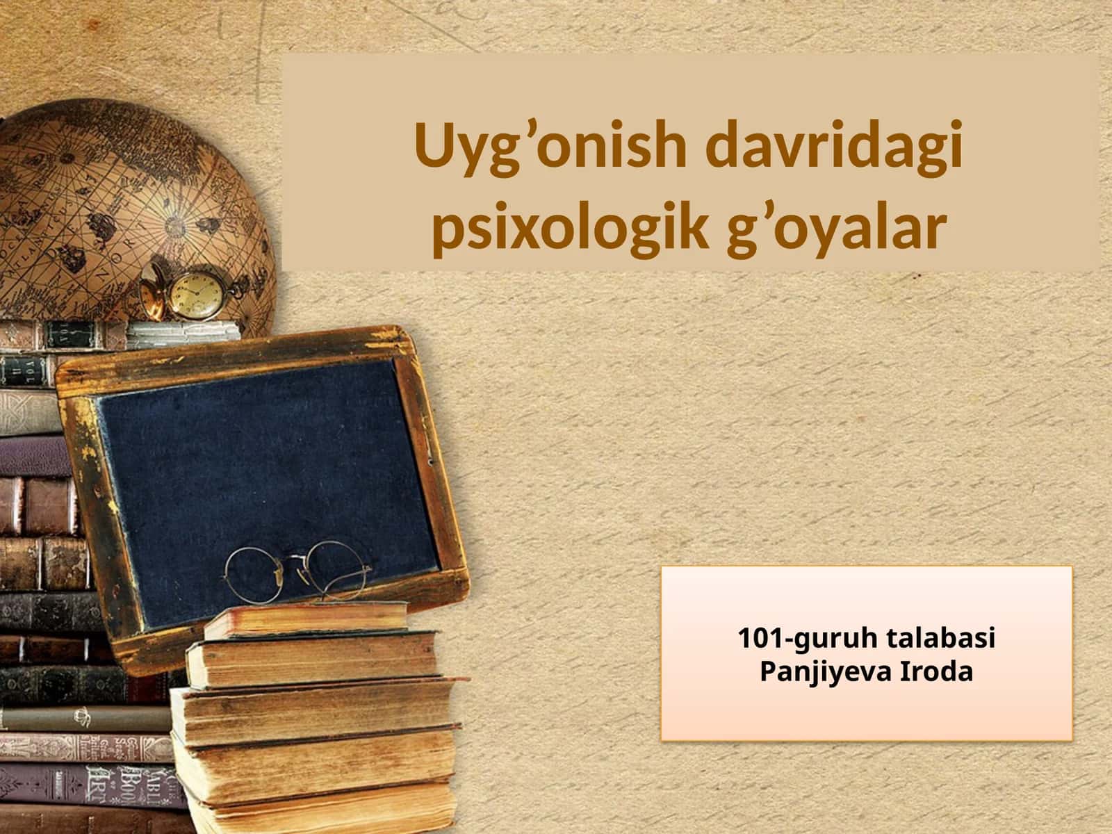 Psixologik qarashlar 1