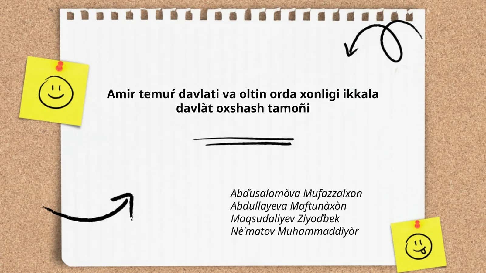 Amir Temur davlati va Oltin O'rda xonligi ikkala davlat o'xshash tamoñi 1