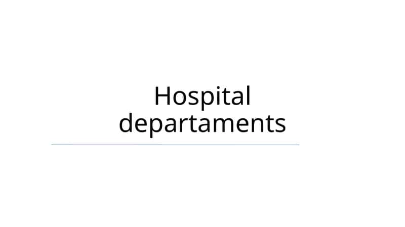 Obstetrics and Gynecology (OB-GYN) 1
