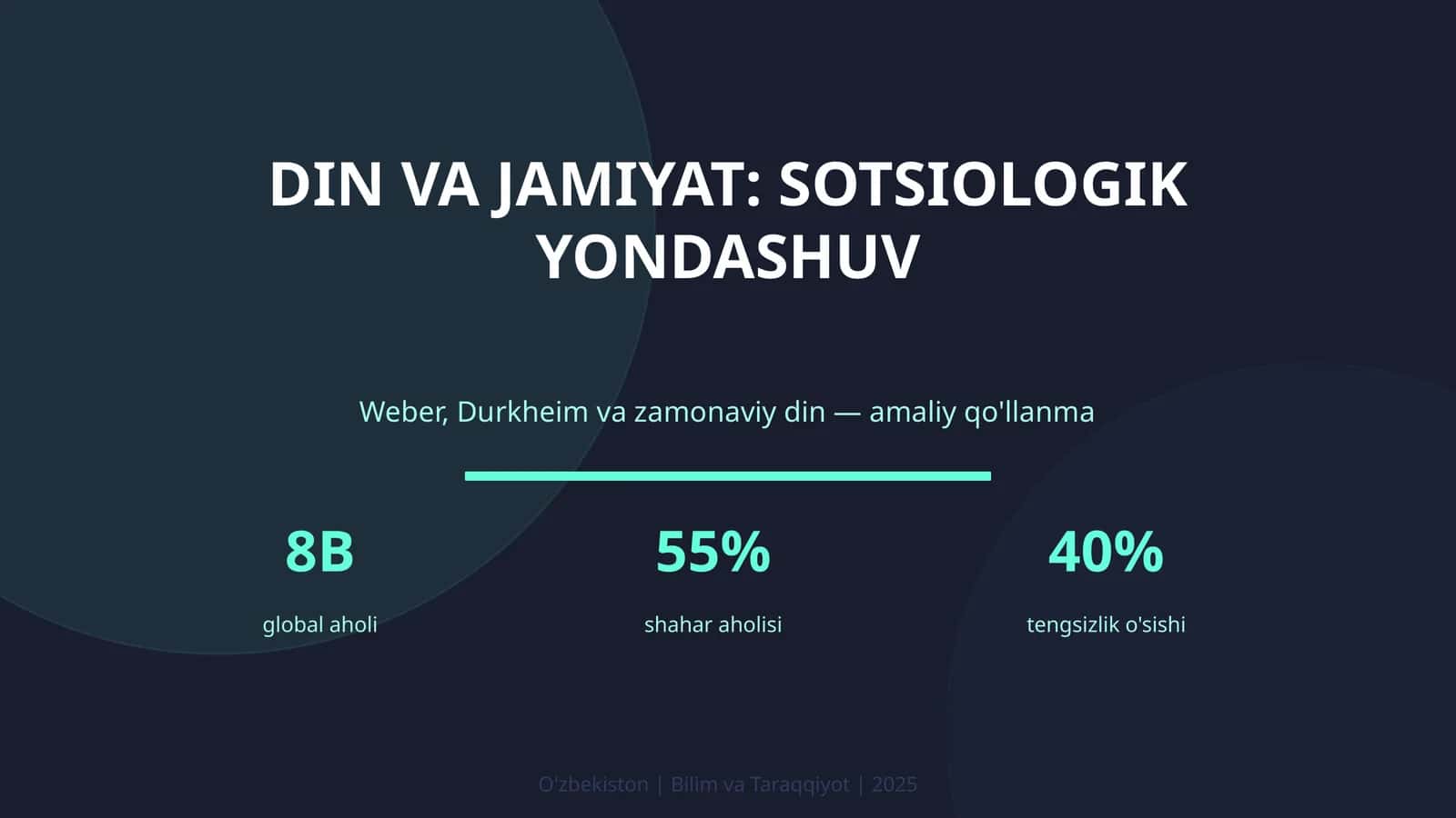 Din va jamiyat: sotsiologik yondashuv 1