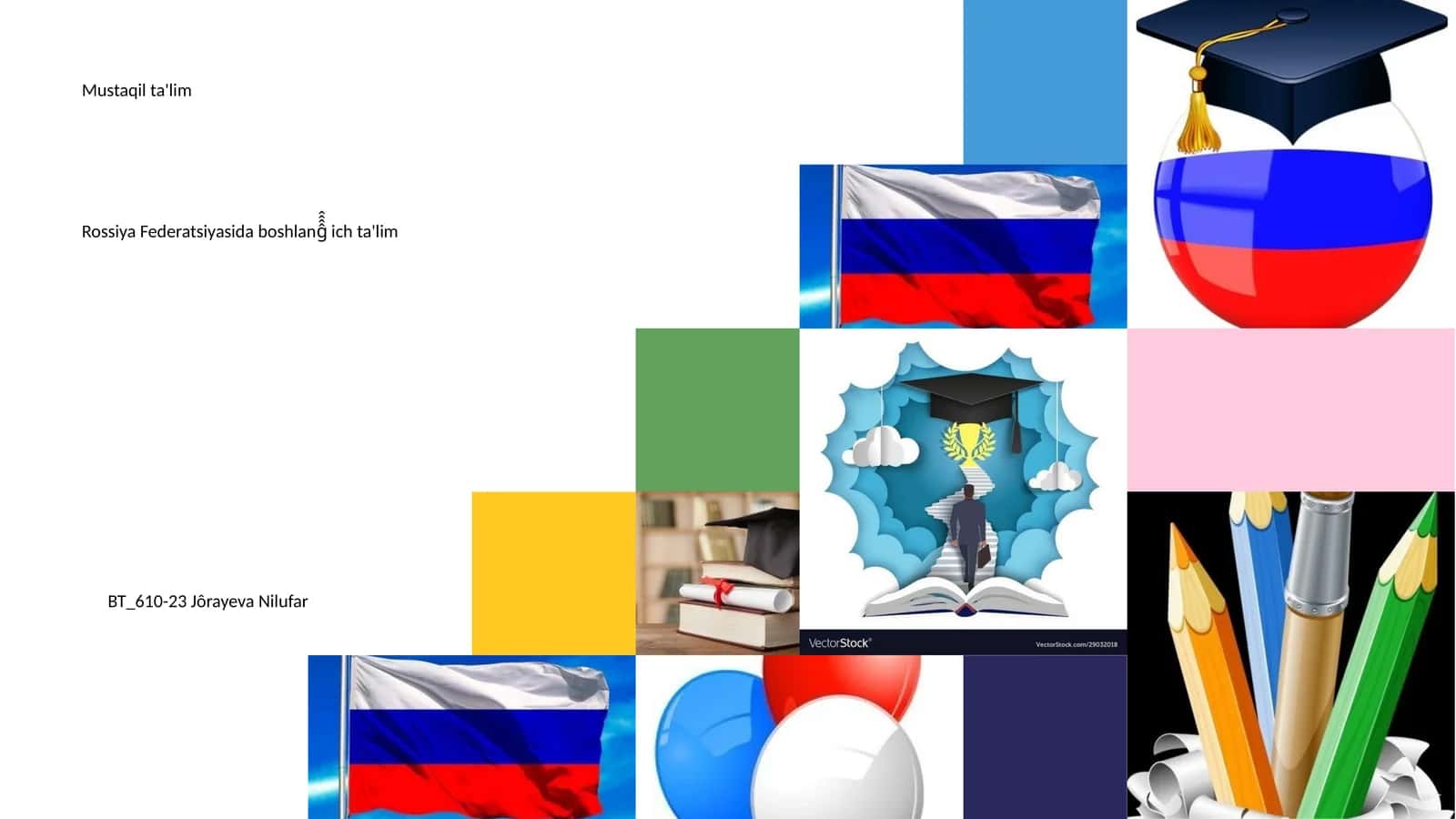 Rossiya Federatsiyasida boshlanĝ̂̂̂ ich ta'lim 1