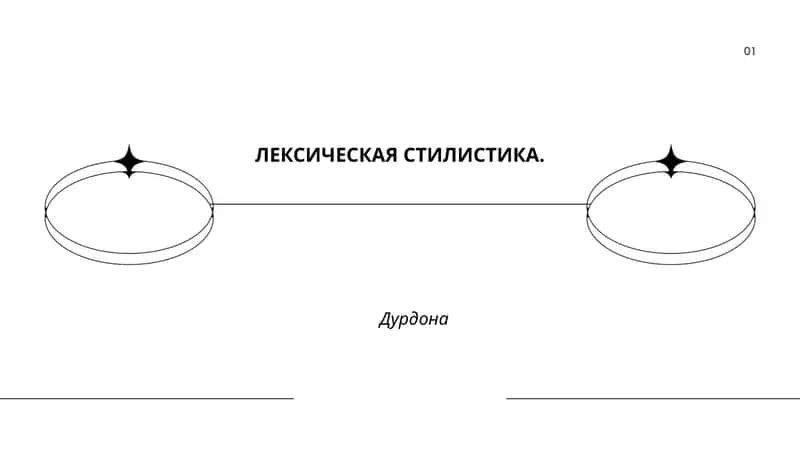 ЛЕКСИЧЕСКАЯ СТИЛИСТИКА 1