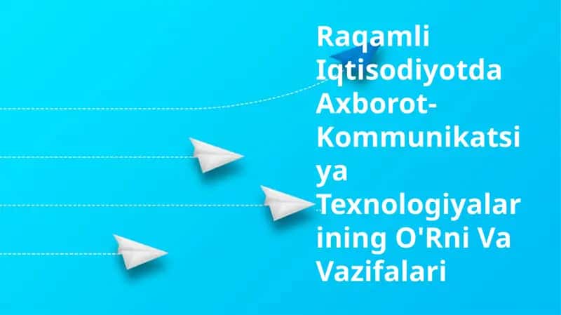 Axborot-Kommunikatsiya Texnologiyalari 1