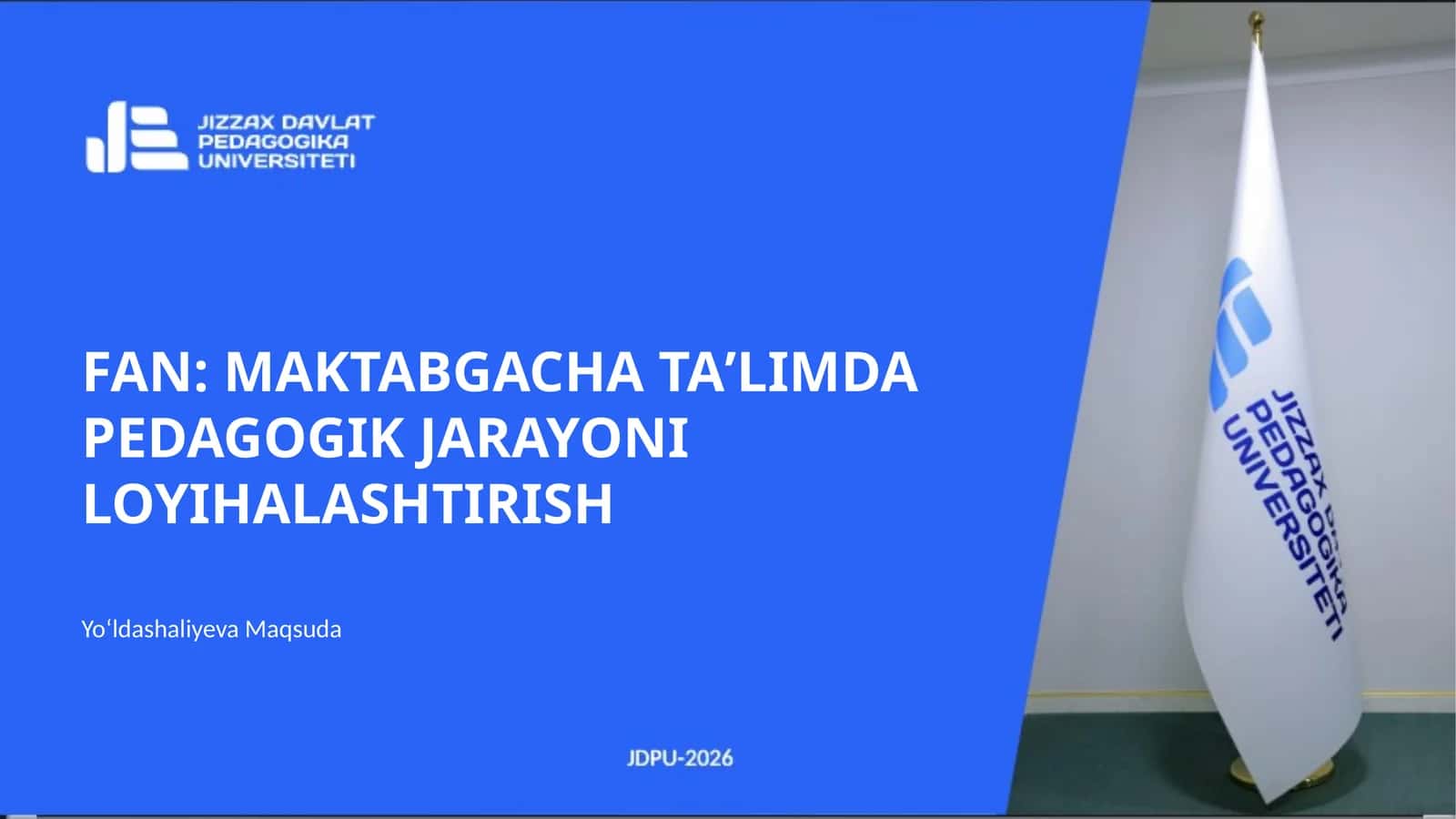 LOYIHA USULI PEDAGOGIK JARAYONI TASHKIL ETISHNING INNOVATSION TEXNOLOGIYALAR 1