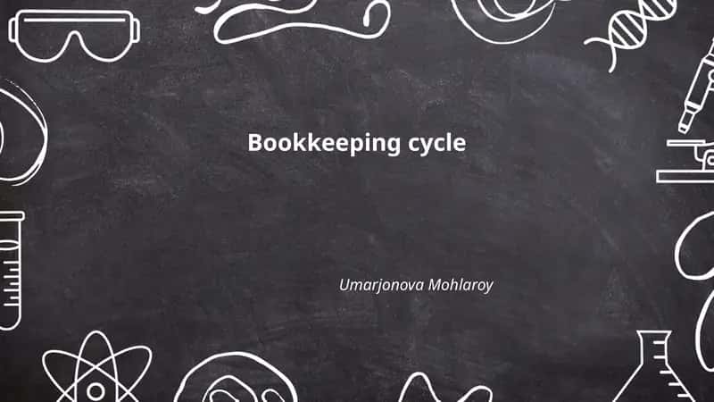 Bookkeeping cycle 1