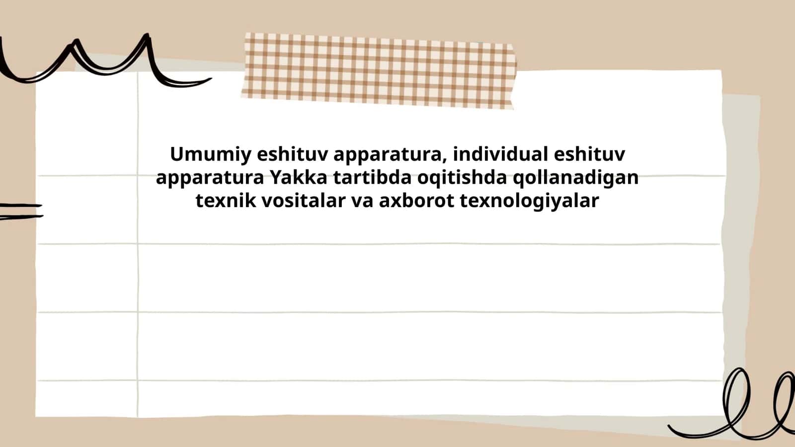Umumiy eshituv apparatura 1