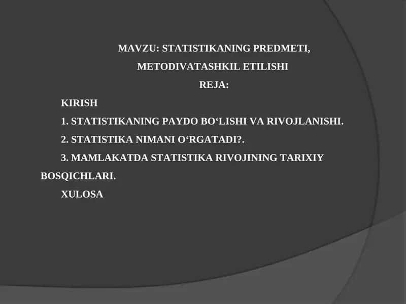 Statistika 1