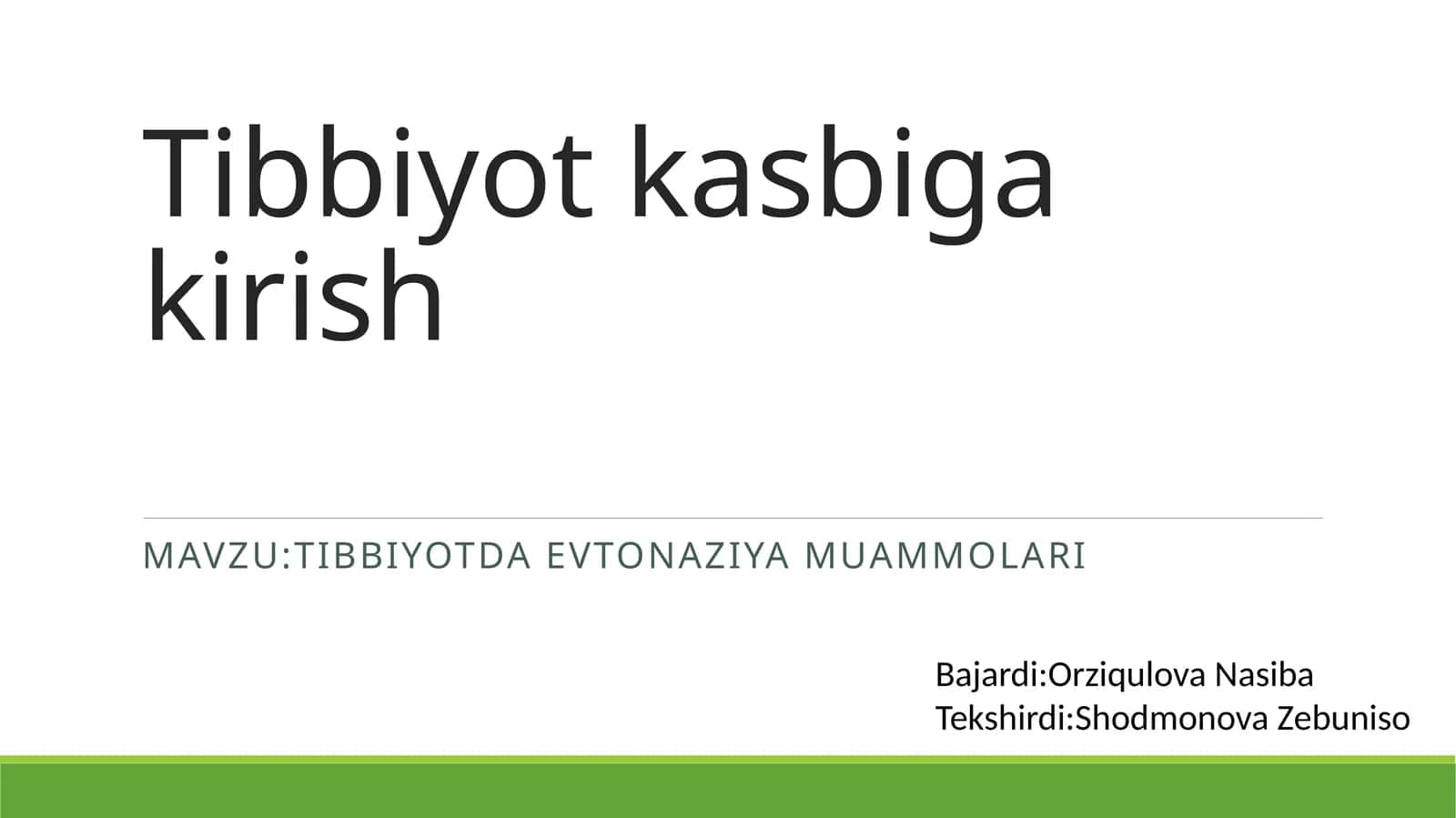 tibbiyotda evtanaziya muammolari 1