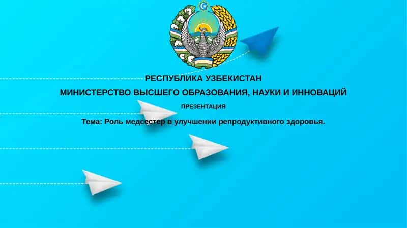 Роль медсестер в улучшении репродуктивного здоровья 1
