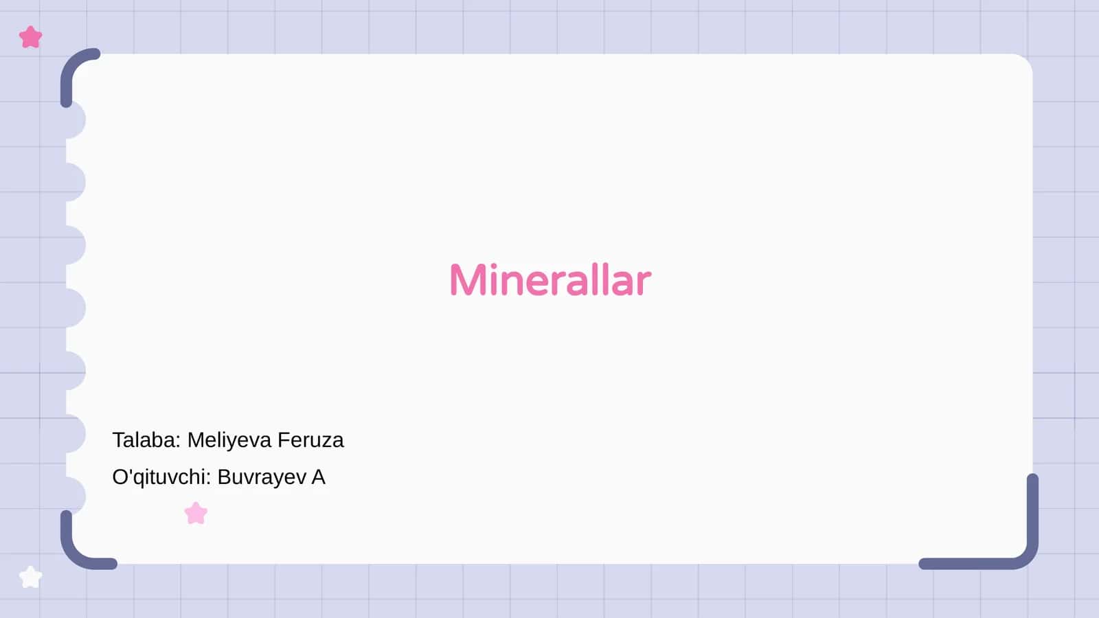 Minerallar 1