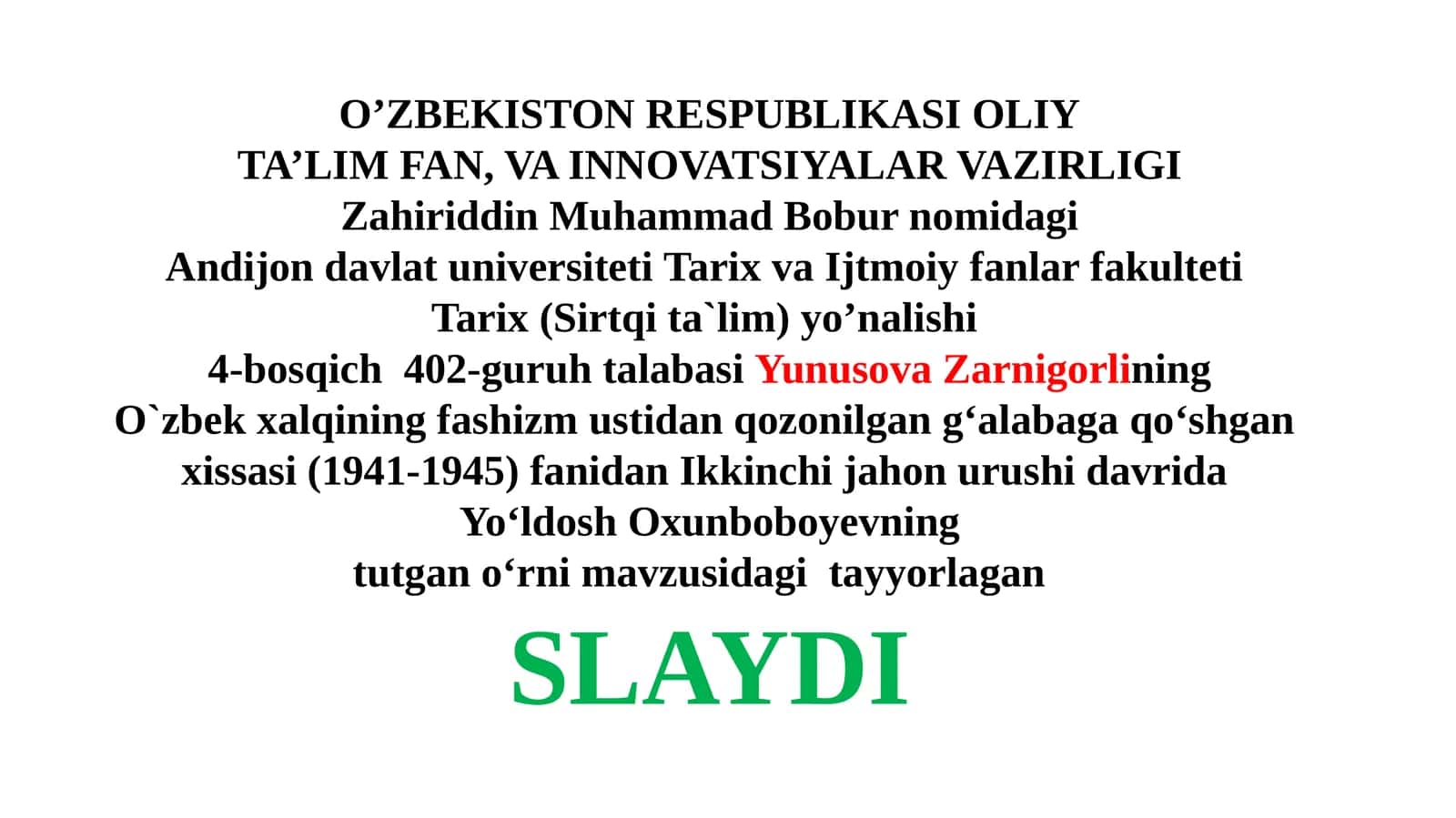 Hayoti va urush arafasidagi siyosiy mavqei 1