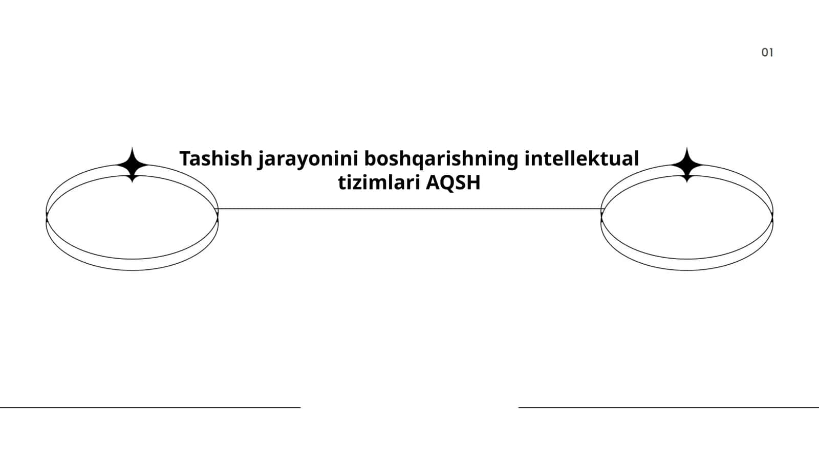 Tashish jarayonini boshqarishning intellektual tizimlari AQSH 1