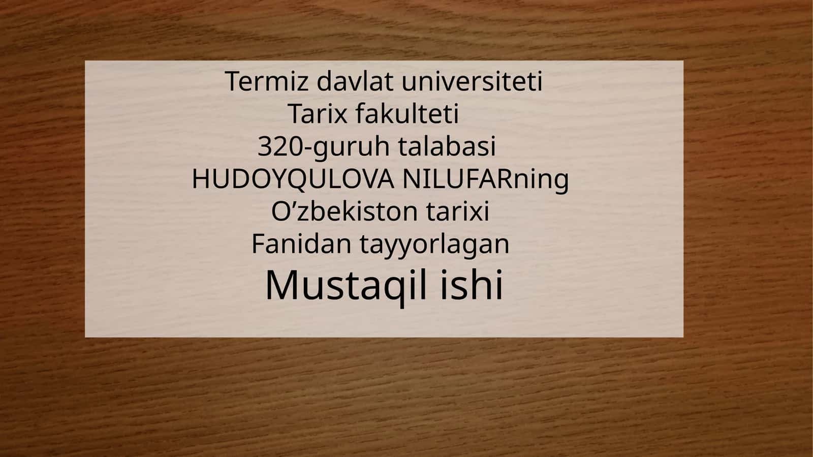 Turkiston muxtoriyati va Qo'qon muxtoriyati 1