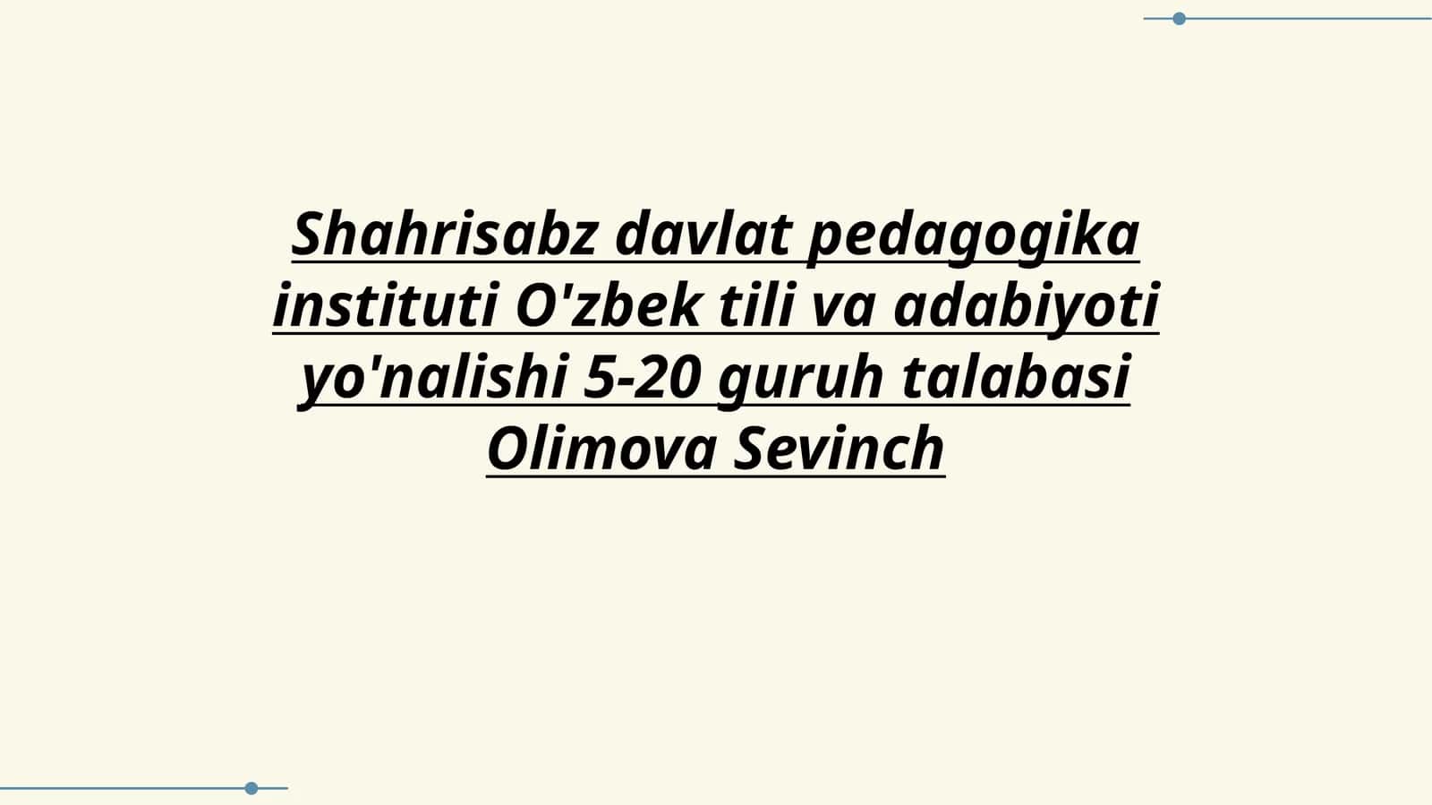 Navaoy tu'ylarini sharhlash 1