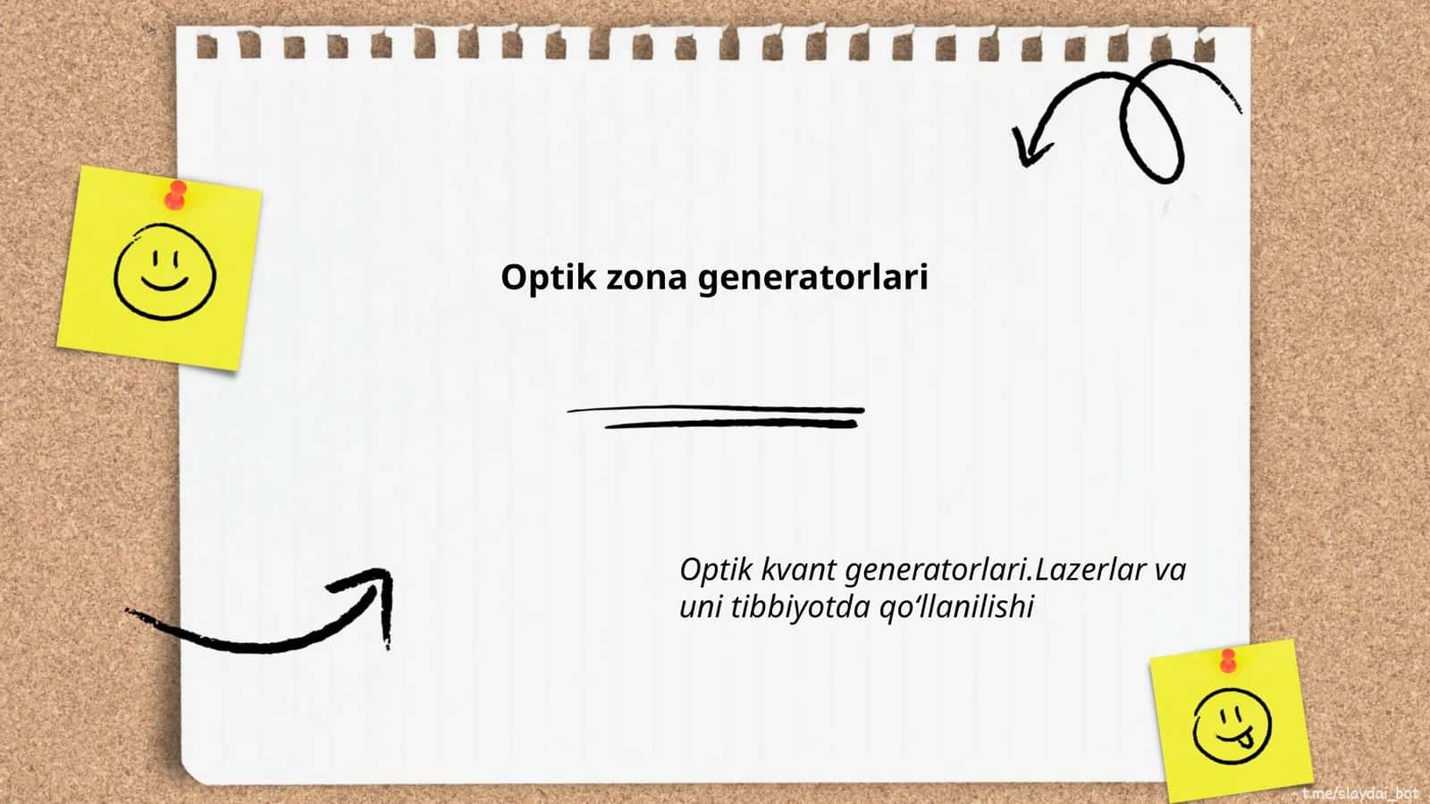 Optik zona generatorlari 1