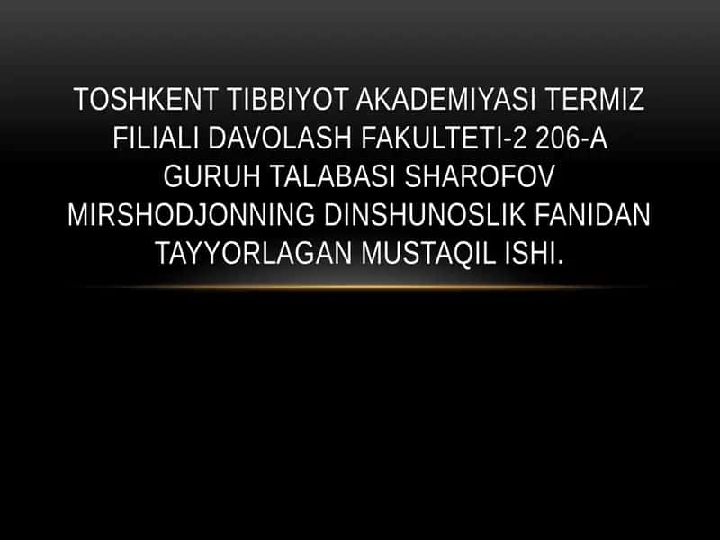 Abu Homid G'azoliyning Mukoshafat- ul qulub 1