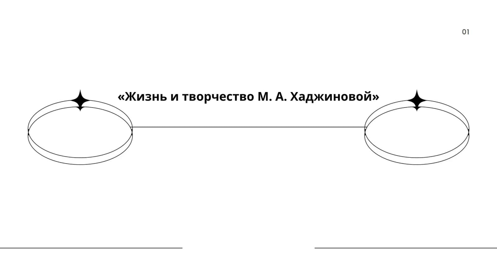 Жизнь и творчество М. А. Хаджиновой 1